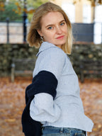The Delilah Shirt - Blue Pinstripe