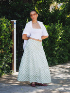 The Tilly Maxi Skirt - Green