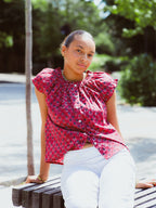 The Tilly Top - Raspberry