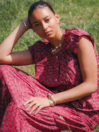 The Tilly Top - Raspberry