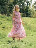The Tilly Maxi Skirt - Pink