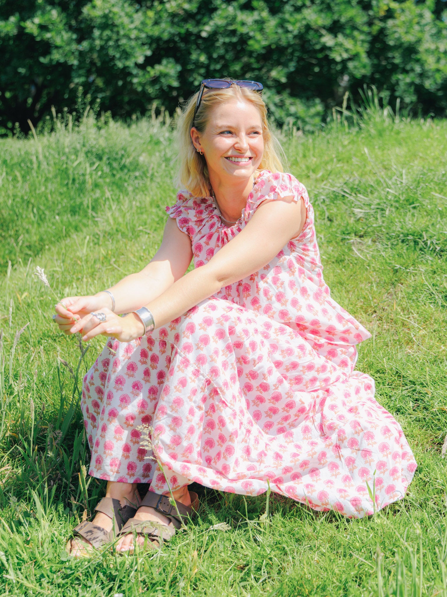 The Tilly Maxi Skirt - Pink