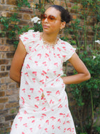 The Tilly Top - Red & White