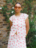 The Tilly Top - Red & White