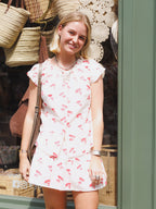 The Tilly Top - Red & White