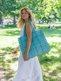 The Dot Tote Bag - Blue