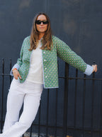 The Olive Quilted Jacket