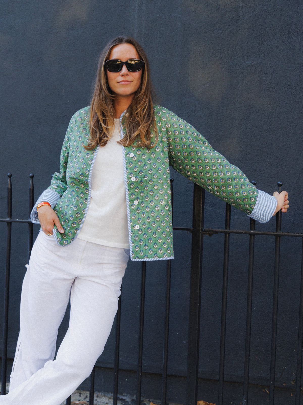 The Olive Quilted Jacket