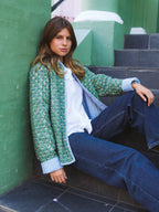 The Olive Quilted Jacket