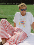 Handloom Trousers - Red Stripe