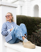 The Indigo Quilted Jacket