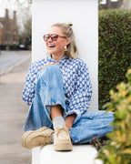 The Indigo Quilted Jacket