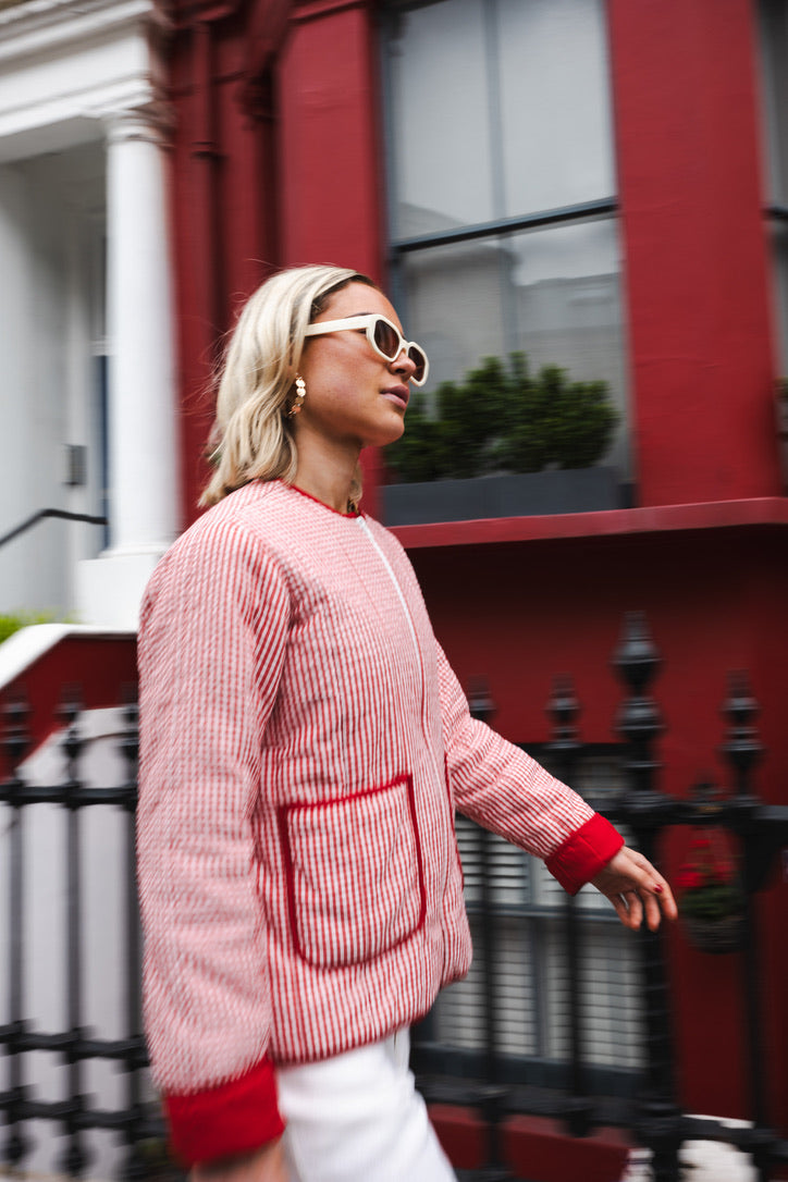 Red Gingham Jacket