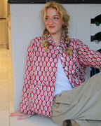 The Isla Jacket - Red