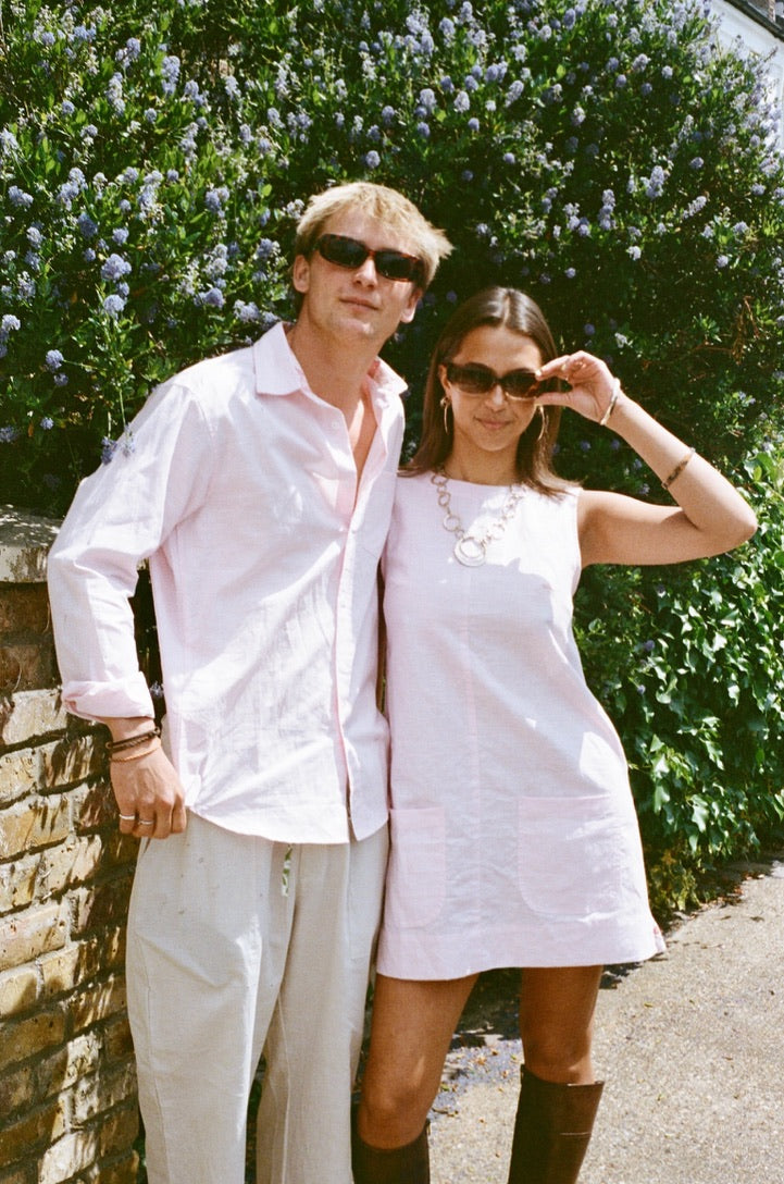 The Maud Dress - Baby Pink