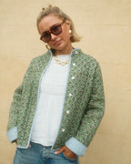 The Olive Quilted Jacket