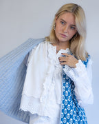Indigo Quilted Waistcoat
