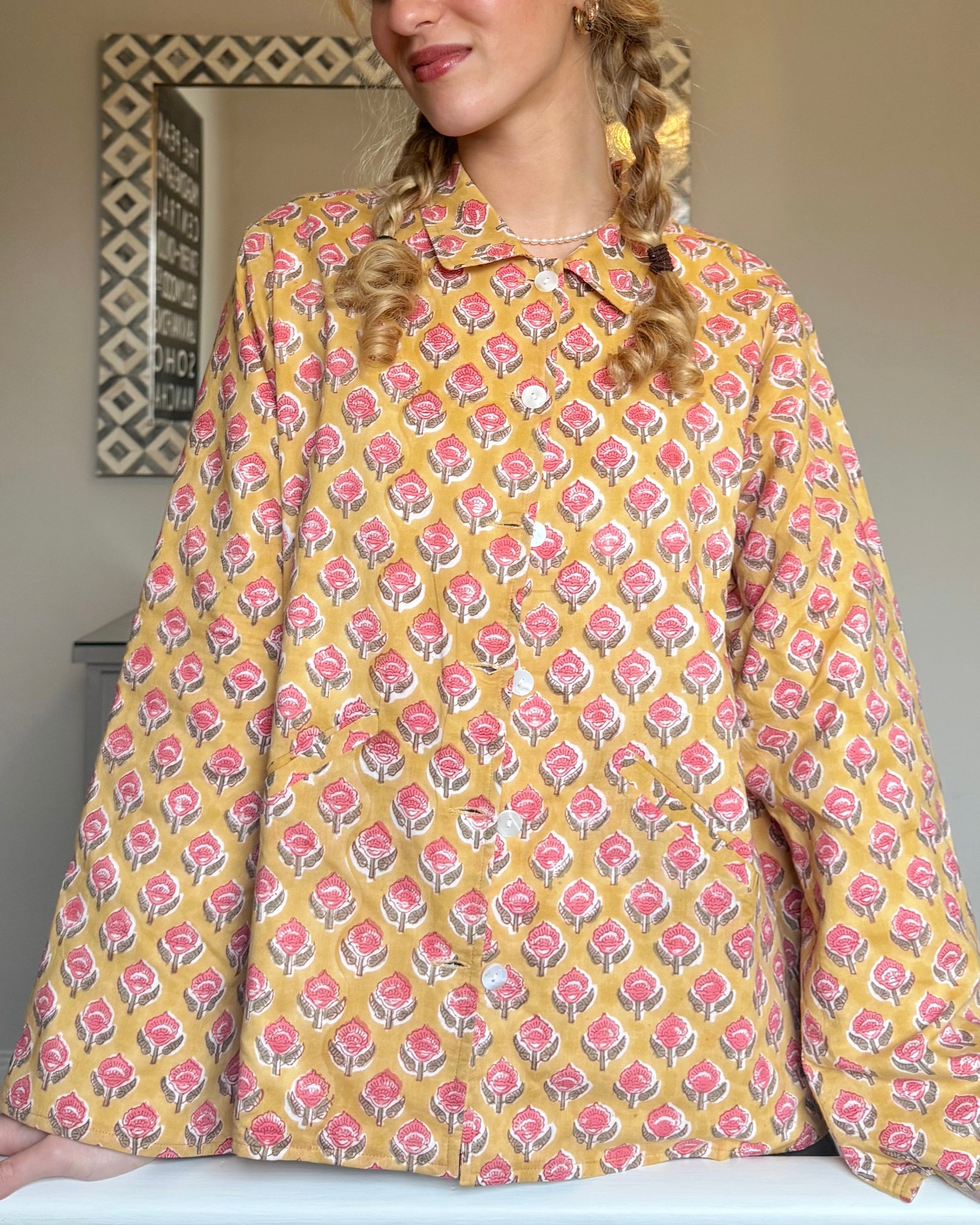 The Isla Jacket - Yellow