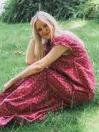The Tilly Top - Raspberry