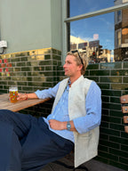 Nehru Gilet - Sand