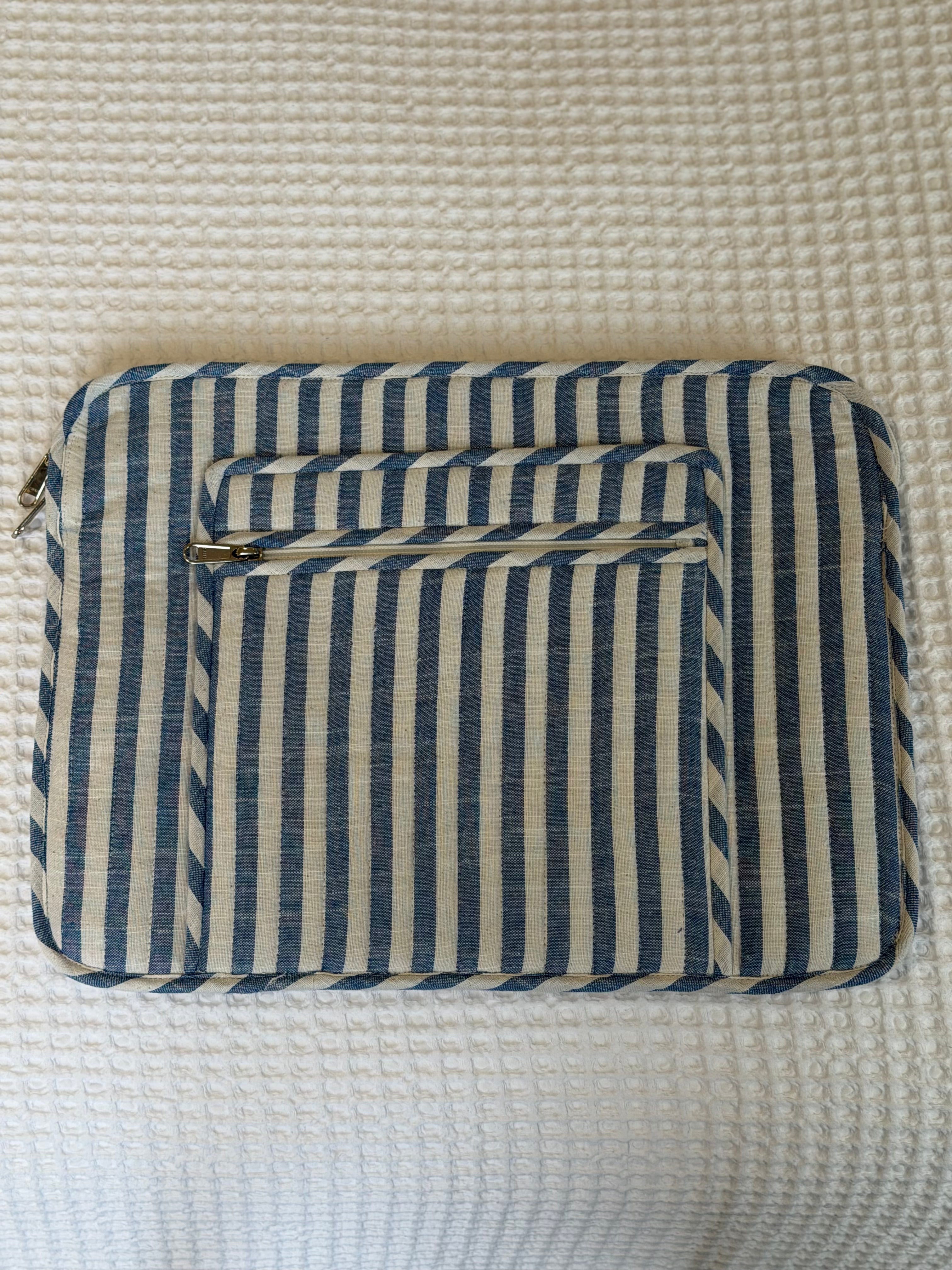 Laptop Case - Blue Stripe
