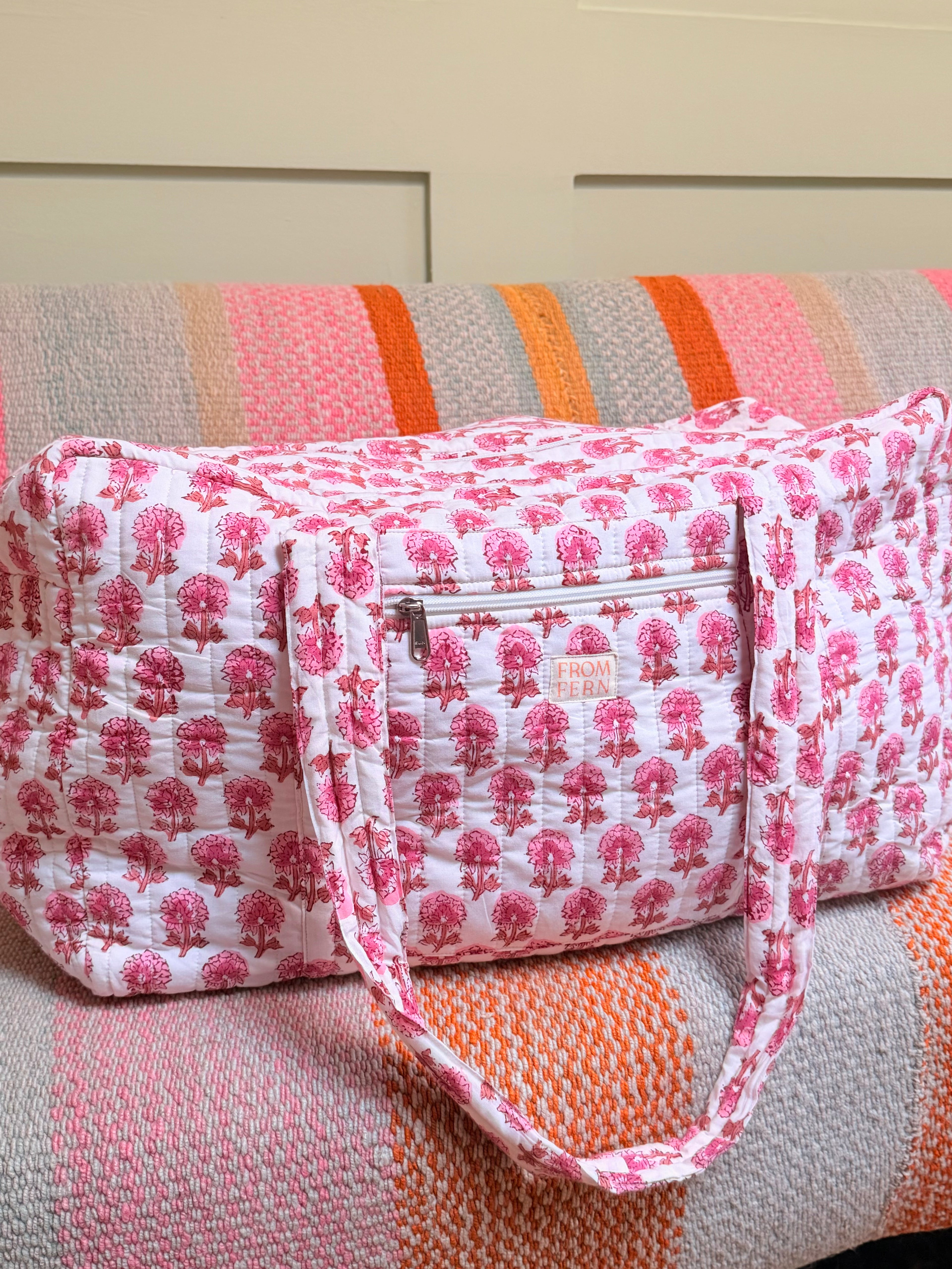 Weekend Bag - Pink Jaipur
