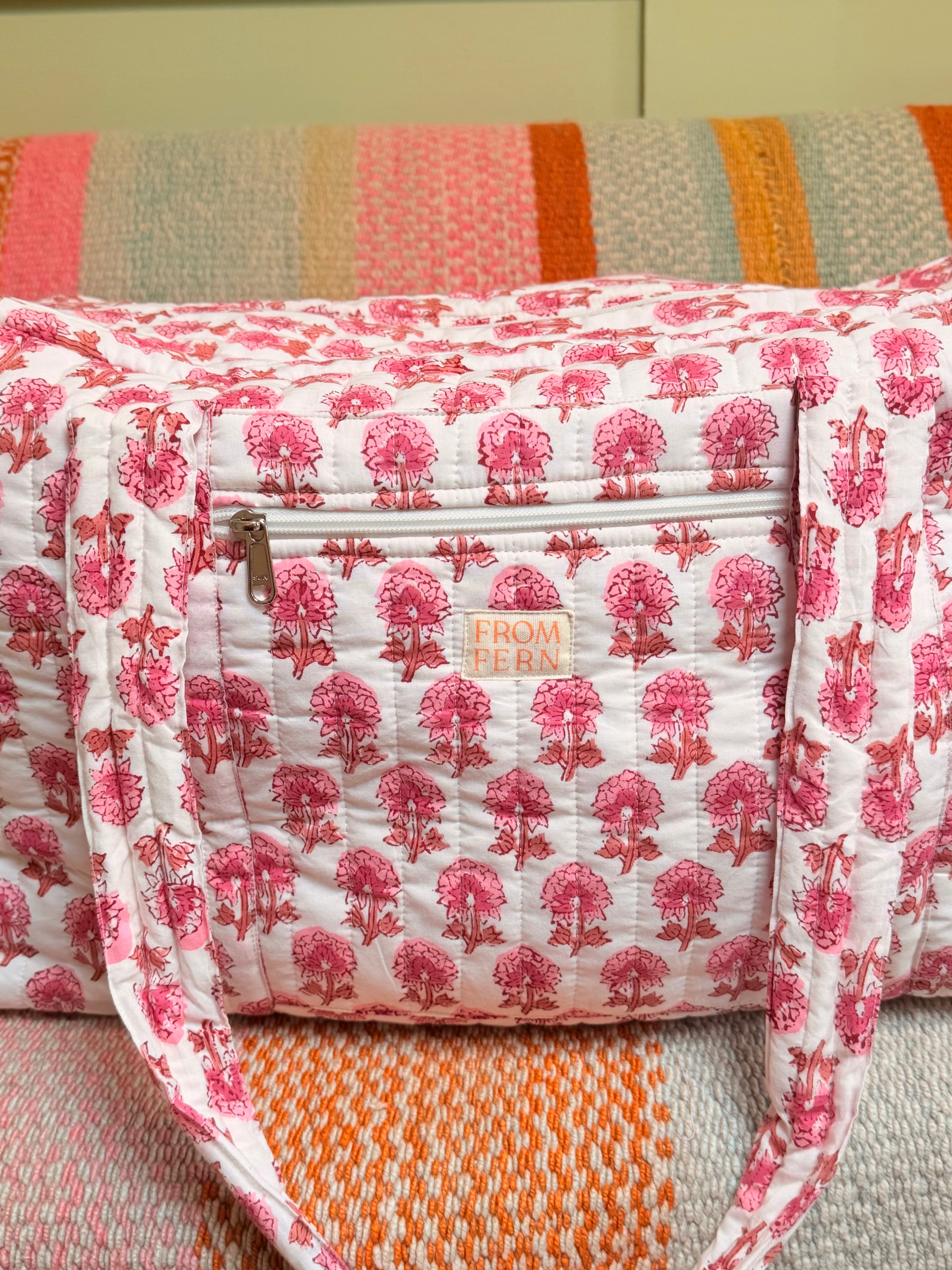 Weekend Bag - Pink Jaipur