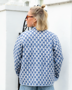 The Indigo Quilted Jacket