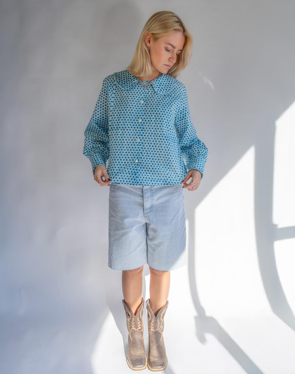 The Delilah Shirt - Blue Star